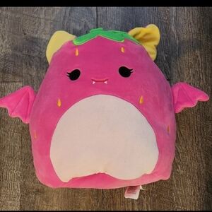 Squishmallows Gwendolyn the Strawberry Fruit Bat